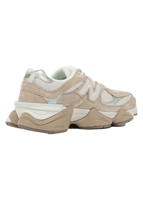 Scarpe New Balance 9060 Beige Argento Metallizzato Unisex NEW BALANCE | Sneakers | U9060-ERM